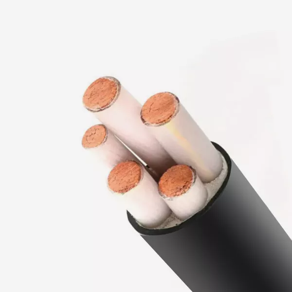 Огнестойкий силовой кабель с изоляцией из сшитого полиэтилена и оболочкой из ПВХ